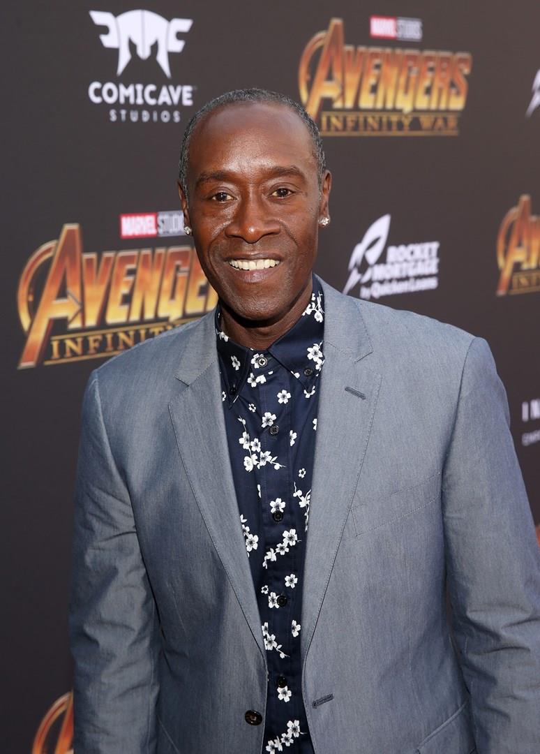 Don Cheadle Don Cheadle alla prima di Avengers: Infinity War