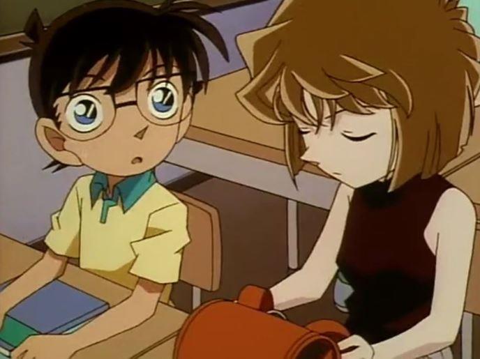 Ai, la scienziata che ha tradito l'Organizzazione Conan incontra per la prima volta Ai