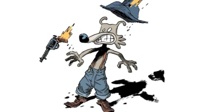 Spot, il protagonista del fumetto Il cane randagio Spot