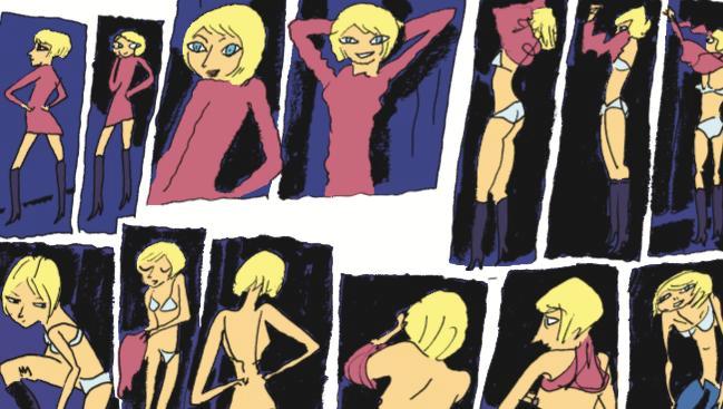 La copertina di Non ti farò del male La cover del fumetto di Joann Sfar
