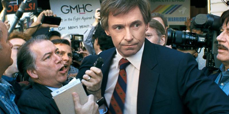 The Front Runner Hugh Jackman in un scena di The Front Runner
