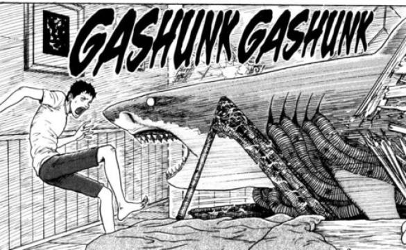 Gyo manga horror Gyo junji ito