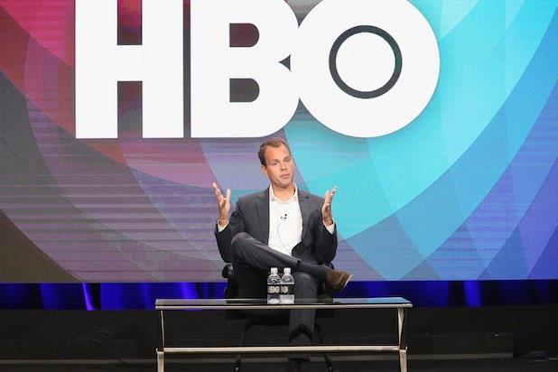 Casey Bloys, il presidente della programmazione HBO Casey Bloys durante un panel HBO