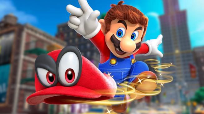 Super Mario Odyssey, un musical per la nuova avventura Nintendo Mario lancia Cappy