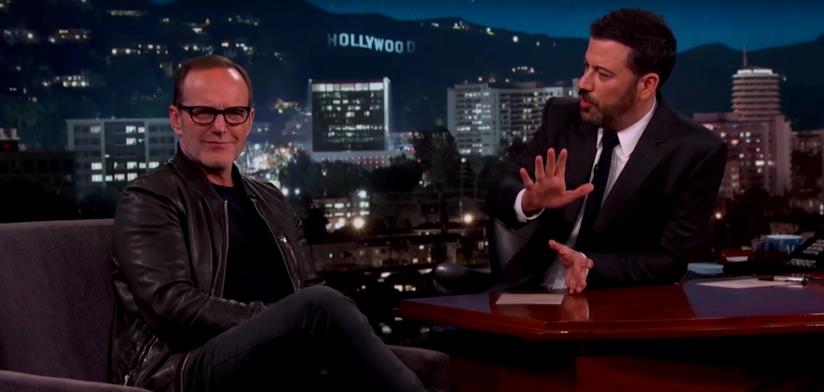 Clark Gregg ospite del Jimmy Kimmel Live Jimmy Kimmel e Clark Gregg parlano di Agents of S.H.I.E.L.D. 3