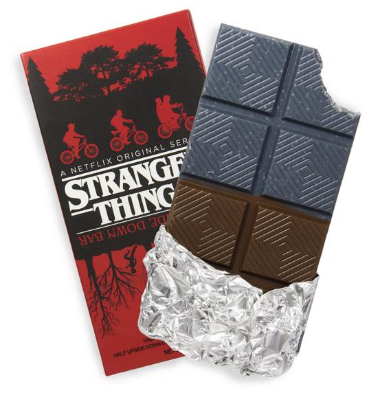La linea di dolci di Stranger Things La barretta di cioccolato di Stranger Things che ricorda il sottosopra