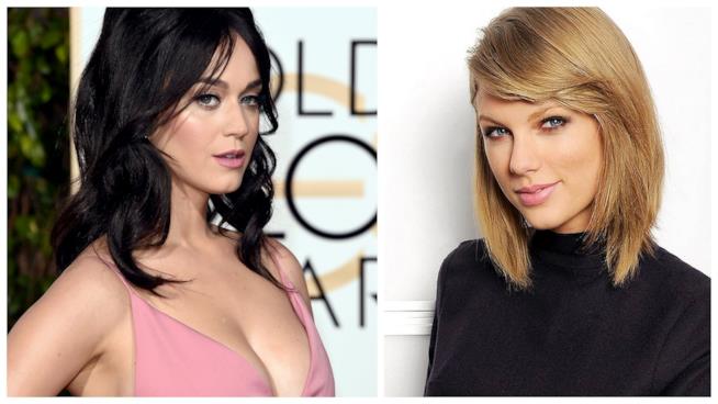 Katy Perry vorrebbe le scuse di Taylor Swift per collaborare con lei Primo piano di Katy Perry e Taylor Swift