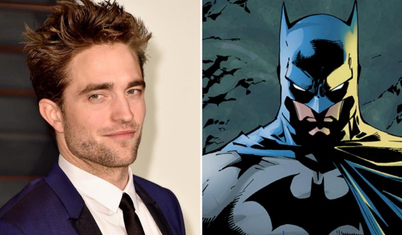Robert Pattinson interpreta Batman Collage tra Batman e Robert Pattinson