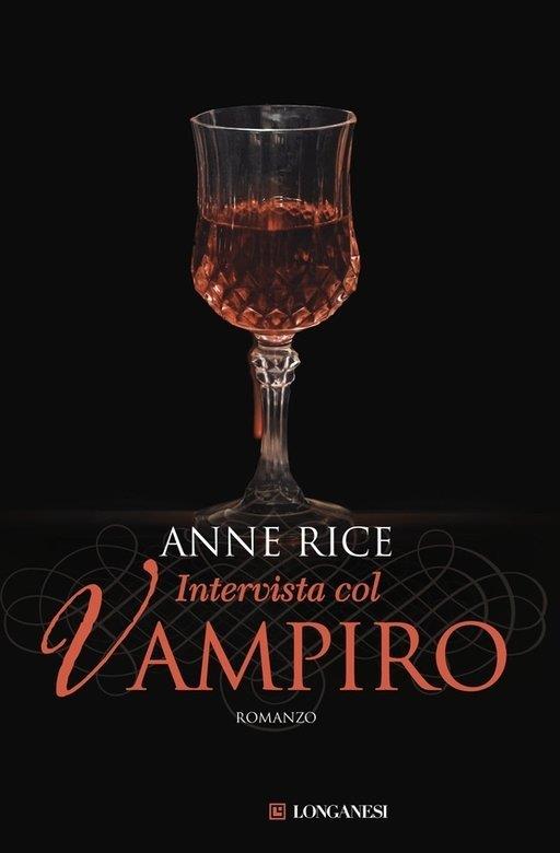 Intervista col vampiro Copertina di Longanesi per Intervista col vampiro