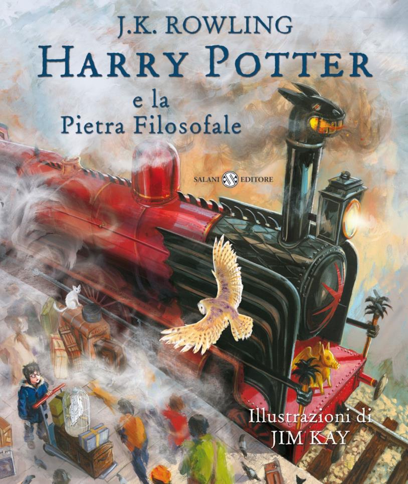 Harry Potter Copertina di Harry Potter e la Pietra Filosofale