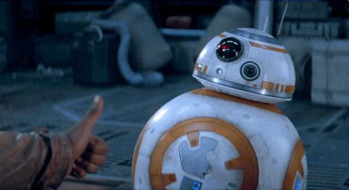 Il droide BB-8 in Star Wars: Il Risveglio della Forza BB-8 il droide della nuovissima trilogia di Star Wars
