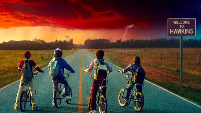 La locandina di Stranger Things Stranger Things