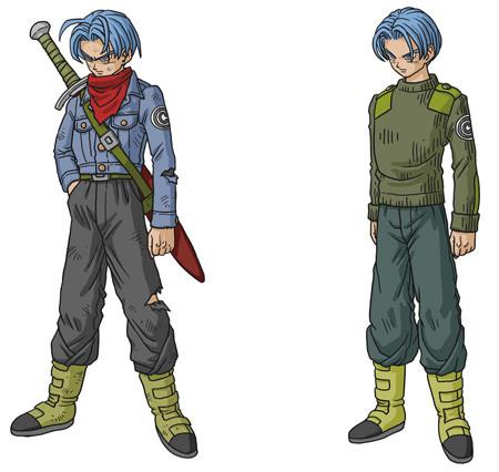 Trunks del Futuro in Dragon Ball Super Il character design di Trunks del Futuro in Dragon Ball Super