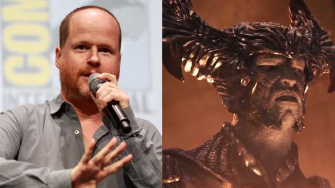 Sembra che a Josh Whedon non sia piaciuta la realizzazione di Steppwolf in Justice League Joss Whedon e Steppenwolf, co-regista e villain di Justice League