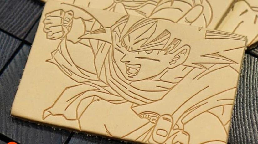 Dragon Ball, la collezione di jeans dedicata ai personaggi Un dettaglio dei jeans di Dragon Ball