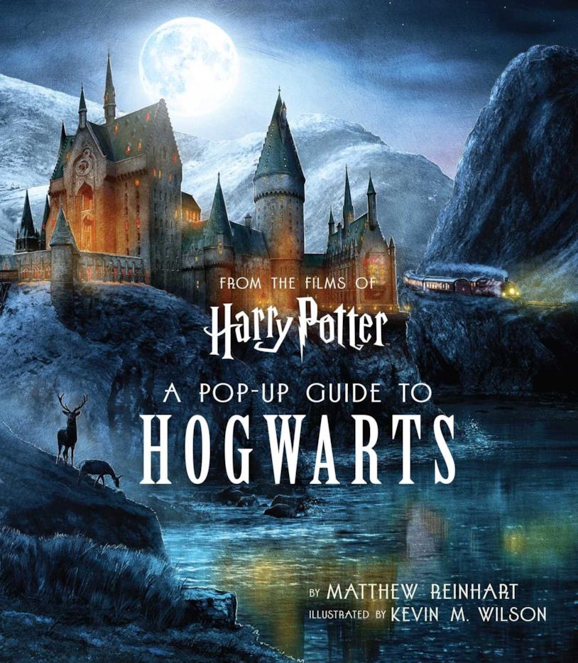 Harry Potter: A Pop-Up Guide to Hogwarts Copertina del libro pop-up di Matthew Reinhart
