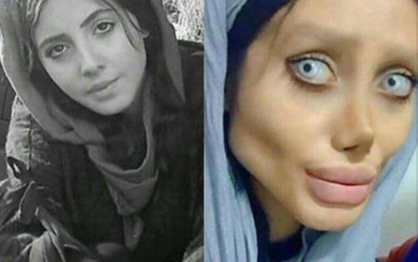 La 'Angelina Jolie Zombie' è stata intervistata dopo l'arresto Sahar Tabar, la Angelina Jolie zombie