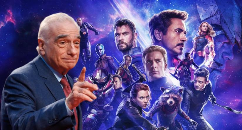 Gli addetti ai lavori rispondono al duro commento di Scorsese sul Marvel Cinematic Universe Martin Scorsese (sinistra) e gli eroi del MCU (destra)