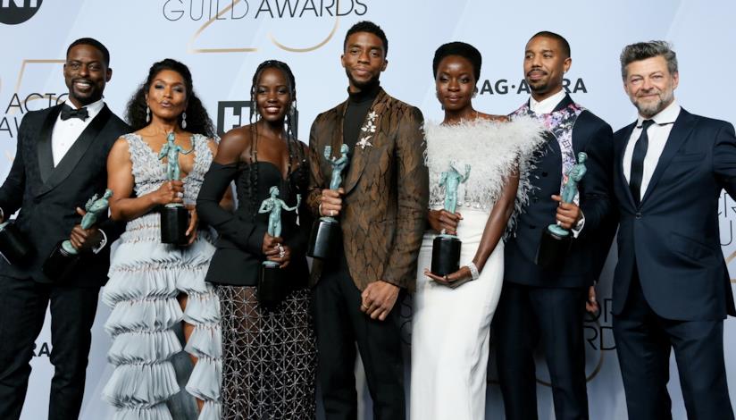 Black Panther trionfa ai SAG Awards 2019: ecco l'elenco dei vincitori Il cast di Black Panther