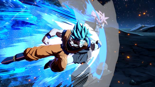 Dragon Ball FighterZ approderà anche su Switch il 27 settembre Goku SSB in Dragon Ball FighterZ
