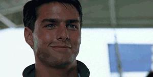 Tom Cruise in Top Gun L'attore in Top Gun