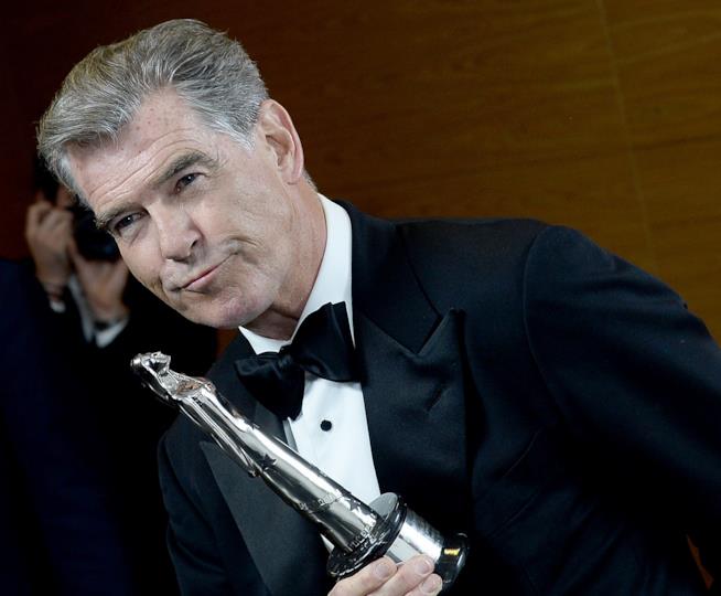 Pierce Brosnan in Deadpool 2? Pierce Brosnan a un evento di gala