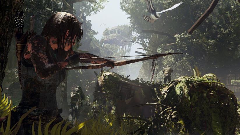 Shadow of the Tomb Raider, nuovi trailer ufficiali su PS4, Xbox One e PC Lara Croft armata di arco in Shadow of the Tomb Raider
