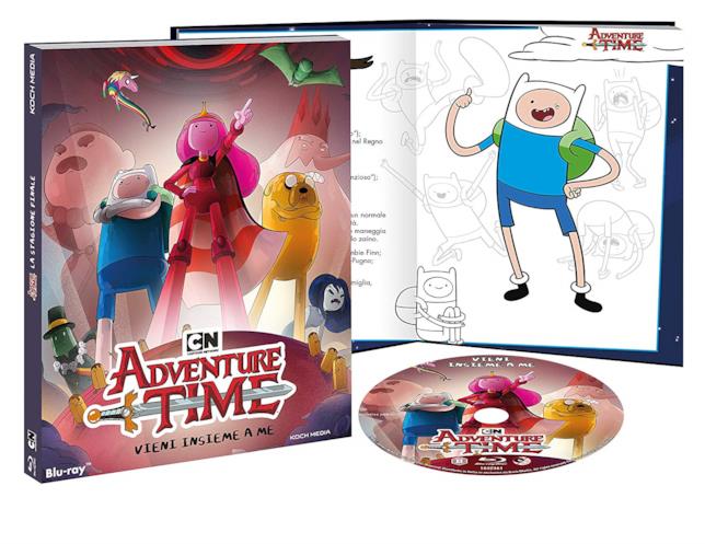 L'edizione Blu-ray di Adventure Time 10 Il cofanetto Blu-ray di Adventure Time 10