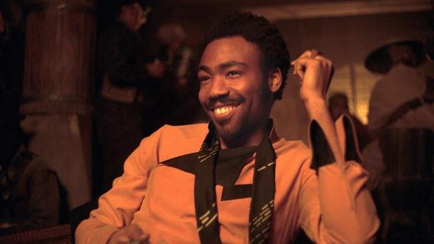 Donald Glover interpreta Lando Calrissian in Solo: A Star Wars Story Donald Glover nei panni di Lando Calrissian