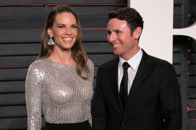 Hilary Swank e Ruben Torres hanno rotto il fidanzamento Primo piano di Hilary Swank e Ruben Torres
