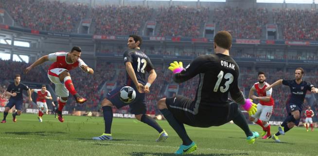 PES 2017, tutte le novità ufficiali dall'E3 2016 Azione concitata in uno screenshot in game di PES 2017