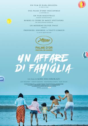 Un affare di famiglia, Hirokazu Kore'eda Poster italiano di Un affare di famiglia