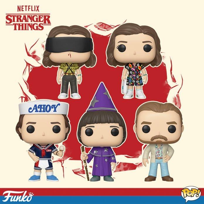 Stranger Things 3 Funko Pop Funko Pop personaggi Stranger Things