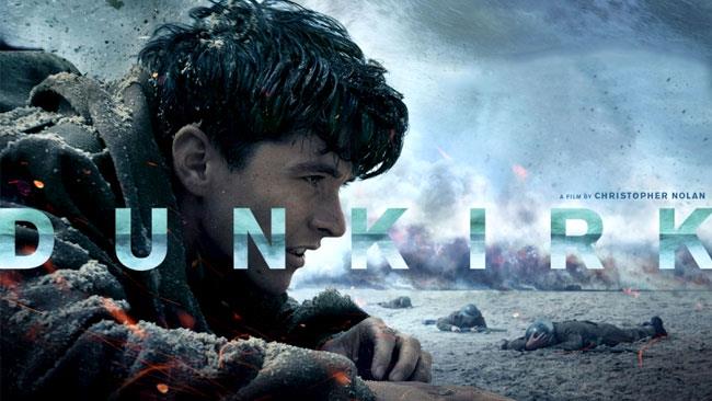 Dunkirk: la colonna sonora Particolare del poster ufficiale di Dunkirk, con un soldato sulla spiaggia