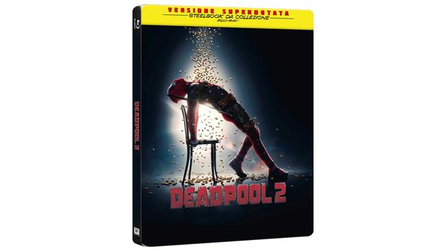 Deadpool 2 in edizione Steelbook Deadpool 2 in edizione Steelbook con due dischi