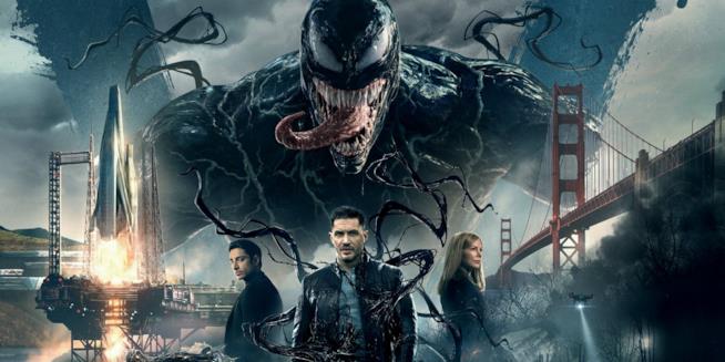 Venom: il regista conferma che Marvel non ha supervisionato il film; Carnage non garantirà un sequel R-rated Un poster promozionale di Venom
