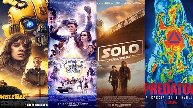Film di fantascienza: i migliori del 2018 I poster di Bumblebee, Ready Player One, Solo: A Star Wars Story, The Predator