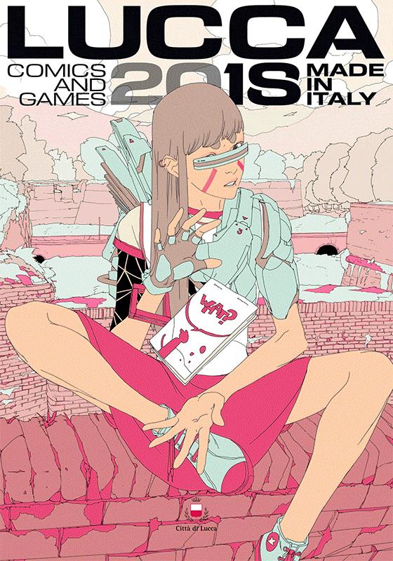 Poster per il Lucca Comics 2018 Poster realizzato da LRNZ
