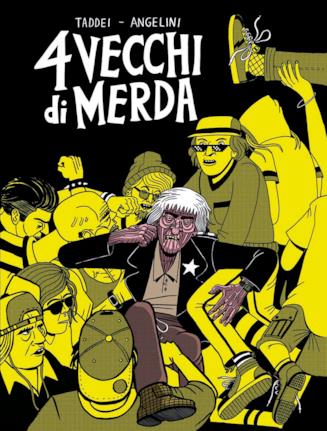 4 vecchi di merda La copertina