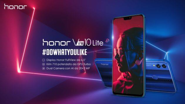 Honor View 10 Lite arriva anche dalle nostre parti Immagine riassuntiva delle caratteristiche di Honor View 10 Lite