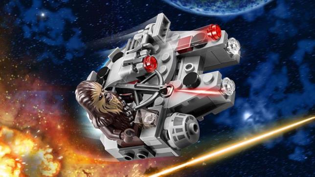 Microfighter Millennium Falcon Chewbacca nel Microfighter Millennium Falcon