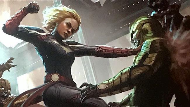 Captain Marvel: riprese iniziate, ecco trama e cast Concept art per il film Captain Marvel
