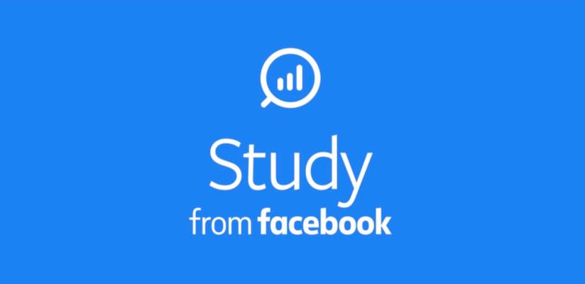 Study from Facebook pagherà gli utenti che forniranno dati sulle applicazioni installate e utilizzate Il logo di Study from Facebook