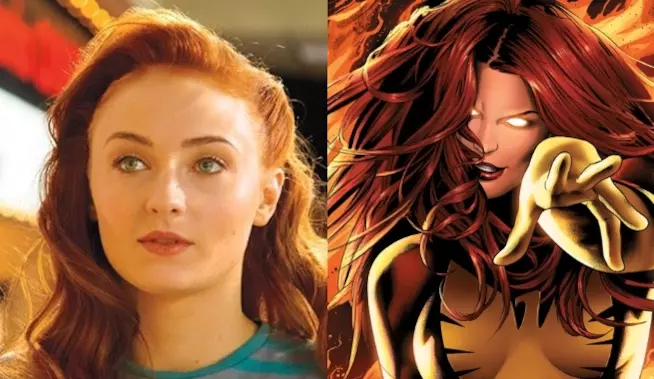 Sophie Turner sarà di nuovo Jean Grey in X-Men: Dark Phoenix Sophie Turner e Fenice Nera