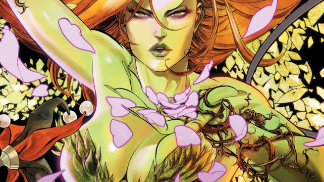 Injustice 2, sono questi i lottatori giocabili? Un primo piano della sensuale e letale Poison Ivy di DC Comics