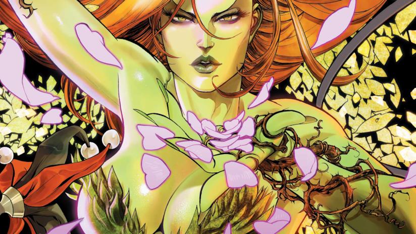 Injustice 2, sono questi i lottatori giocabili? Un primo piano della sensuale e letale Poison Ivy di DC Comics