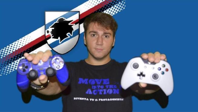 La Sampdoria si lancia negli eSport e assolda un videogiocatore professionista Il campione Lonewolf92 impugna due joypad con i colori della Sampdoria
