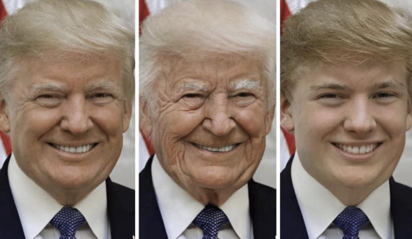 FaceApp fa chiarezza ma è ancora nel ciclone: in USA si teme il legame con la Russia Il Presidente USA Donald Trump ritoccato con FaceApp