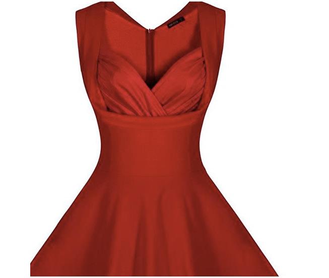 Vestito Rosso stile Lou Io Prima di Te Un vestito rosso simile a quello di Lou di Io Prima di Te