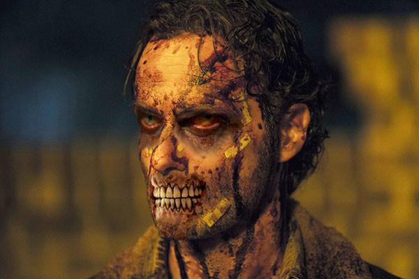 Rick Grimes in versione zombie Un'immagine di Rick Grimes in The Walking Dead